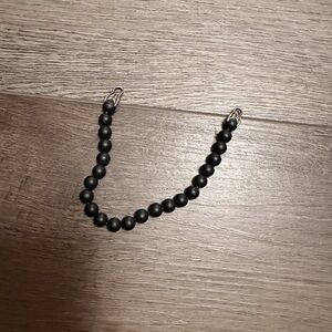 David Yurman Black Beaded Bracelet